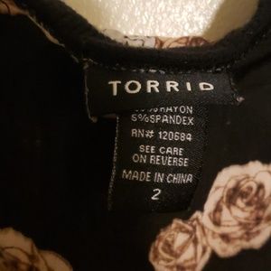 torrid Tops - Torrid tank top with skulls and roses torrid Tops - Torrid tank top with skulls and roses